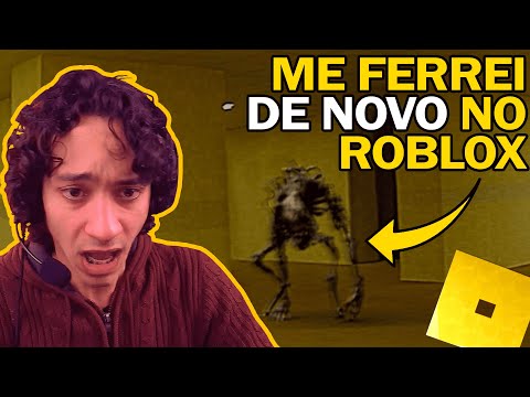 ENTREI no BACKROOM e CONSEGUI SAIR - Apeirophobia ROBLOX (UPDATE)