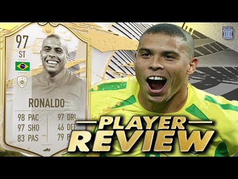 THIS CARD SHOULD BE ILLEGAL!👑 97 SBC PRIME ICON MOMENTS RONALDO NAZARIO REVIEW FIFA 21 ULTIMATE TEAM