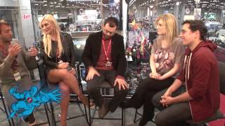 BRAD NEELY, BROOKE HOGAN, And DANIEL WEIDENFELD @ NYCC2013 | Video video