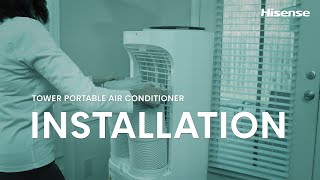 Hisense Portable Air Conditioner | Installation Tower