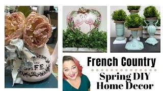French Cottage Style DIY Home Decor for Spring 2024 | Quick & Easy projects to sell for Profit