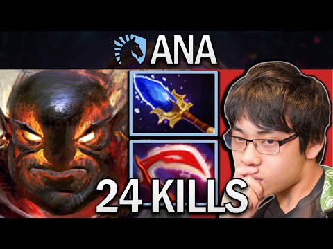 Ember Spirit Dota 2 Gameplay Liquid.Ana with 24 Kills and Desolator #dota #dota2