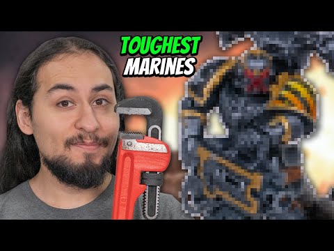 Painting The Toughest Chaos Space Marines! Iron Warriors!