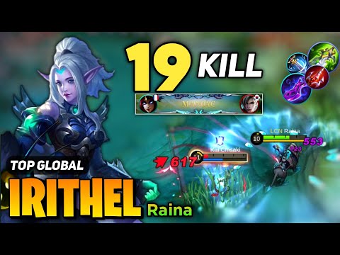MANIAC! Goldlane Irithel Critical Build [ Irithel Best Build Top Global ] By Raina - Mobile Legends