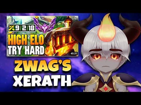 Rank 1 Xerath Reacts To Zwag Playing His Main In High Elo!