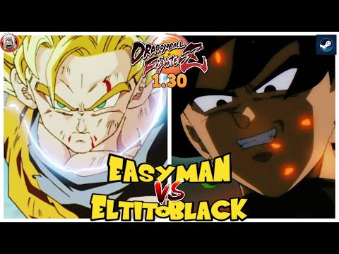 DBFZ Easyman vs ElTiToBlack - Amazing Fights - Ver 1.30