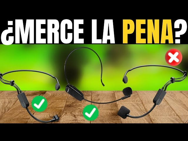 Vídeo relacionado con Microfono Inalambrico Diademaz,Micrófono De Diadema Inalámbrico,Micrófono Inalámbrico De Diadema,Wireless Micrófono Transmisión Para Reuniones Y Eventos,Batería Con Una Dración eD 6 A 8 Horas
