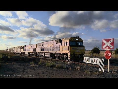 2PM5 Pacific National Freight Train (5/12/2019) - PoathTV Australian Railways