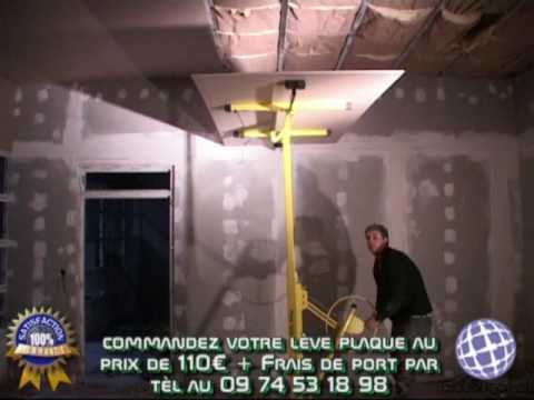 comment poser des plaques de gyproc au plafond