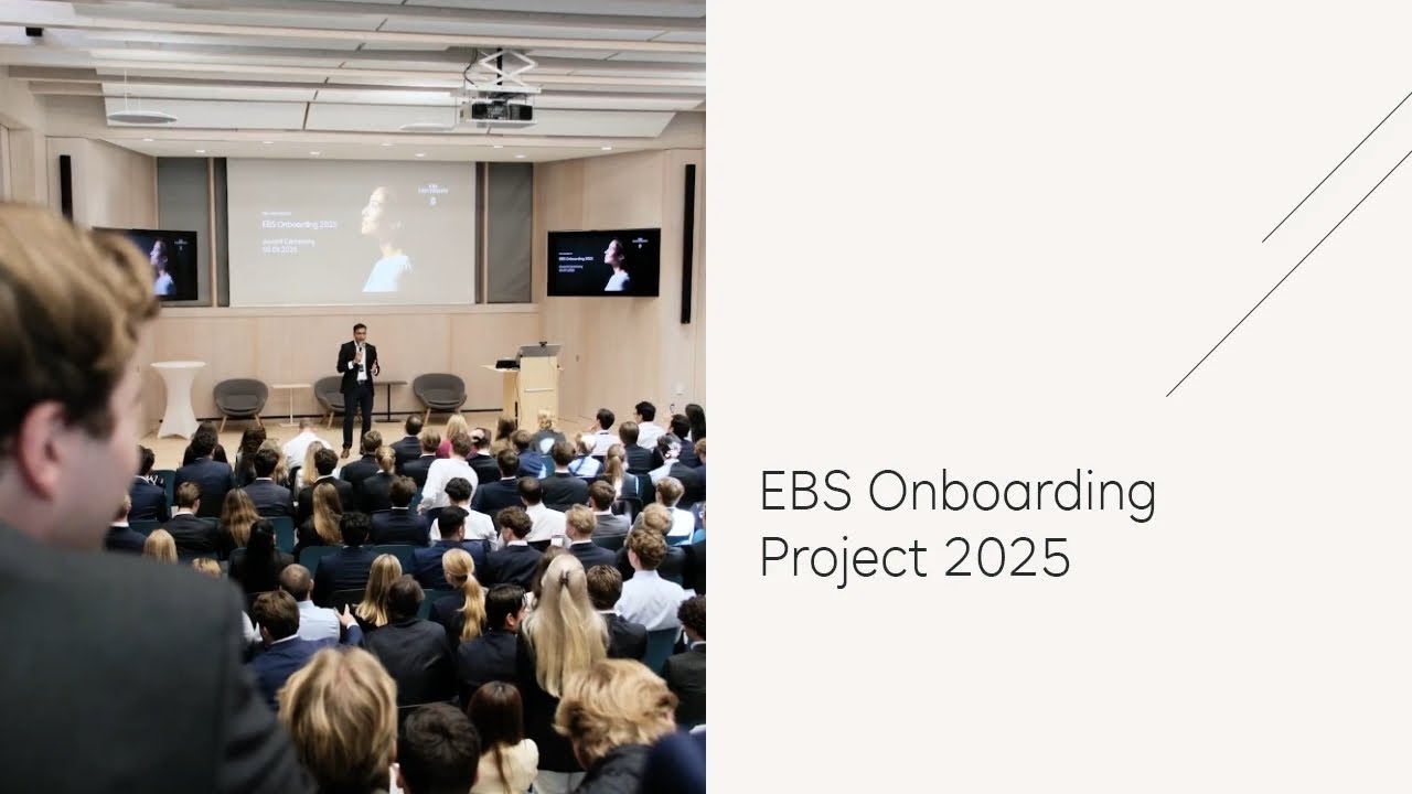 EBS Onboarding Project 2025 – Starting university life