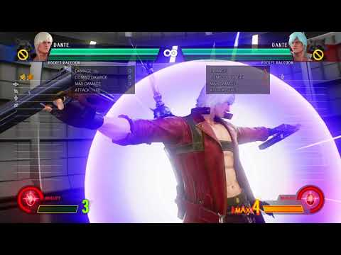 MARVEL VS. CAPCOM: INFINITE Rocket Raccon Instant Overheads