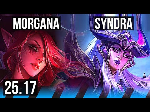 MORGANA vs SYNDRA (MID) | Dominating | KR Master | 25.17