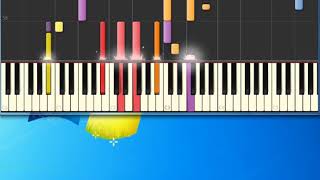 Erasure   Man in the moon [Synthesia Piano] [Piano Tutorial Synthesia]