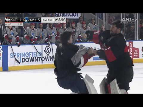 HEATED Scrum Leads to GOALIE FIGHT in the FINAL 8-SECONDS OF THE GAME