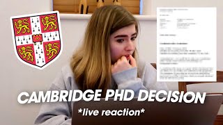 OPENING MY CAMBRIDGE DECISION 2026 *live reaction* 🎓