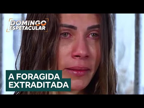 Exclusivo: Roberto Cabrini fala com a brasileira extraditada da Espanha por tentar matar um homem