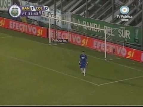 banfield 3-1 colon - gol de garcia