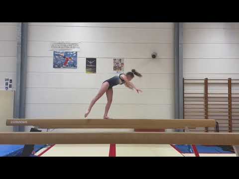 Imposés FFGYM - Niveau 4 - Poutre