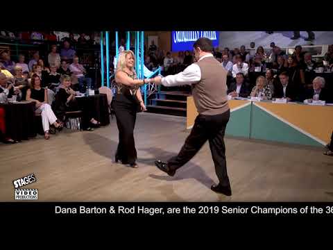 2019 NSDC Seniors Division Champs - Dana Barton & Rod Hager