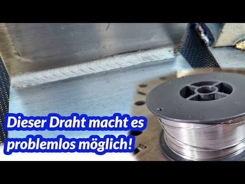 Edelstahl schweißen war noch nie so einfach! Mit Schutzgasschweißgerät/ MAG