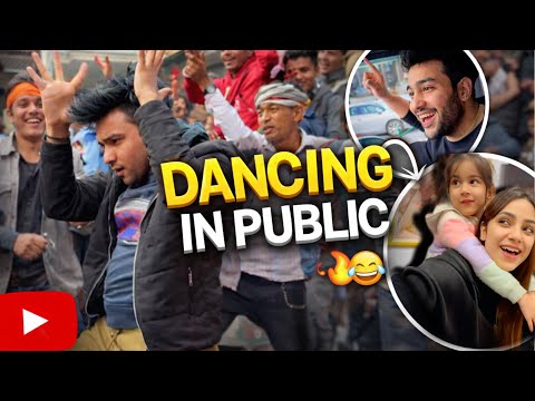 Dance In Public 🤣| REACTION | @tusharshrutivlogs 