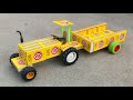 How To Matchbox Tractor Trolley At Home Diy Toy Mini Tractor Trolley Toy Project