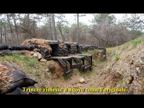 1305.- Monfalcone - la Grande Guerra 100 anni dopo - parco tematico -  trincee - fortificazioni