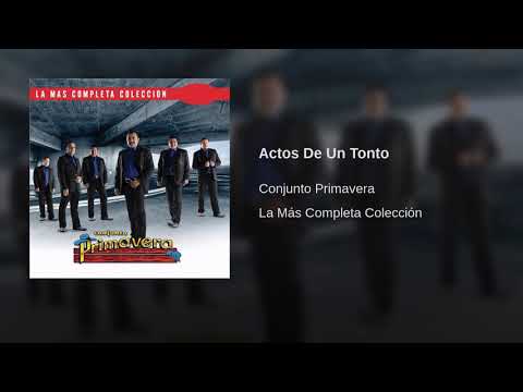 Conjunto primavera - actos de un tonto