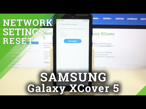 How to Reset Network Preferences in SAMSUNG Galaxy XCover 5 – Restore Network Settings