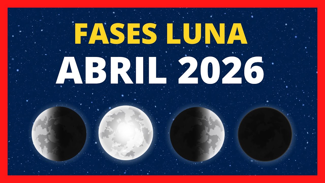 🌟 MOON PHASES April 2026 🌙 LUNAR CALENDAR April 2026 🚀 MOON PHASE TODAY ✨ WHAT MOON IS IT TODAY?