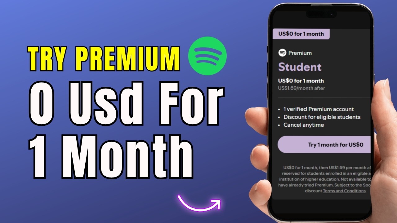 How To Get Spotify Premium Free Trial (1 Month Free 2026) | Spotify Premium Guide
