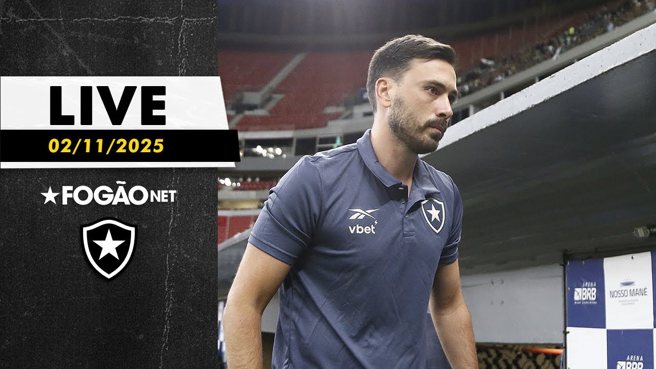 LIVE | Botafogo joga mal, e Davide Ancelotti está cada vez mais questionado no comando