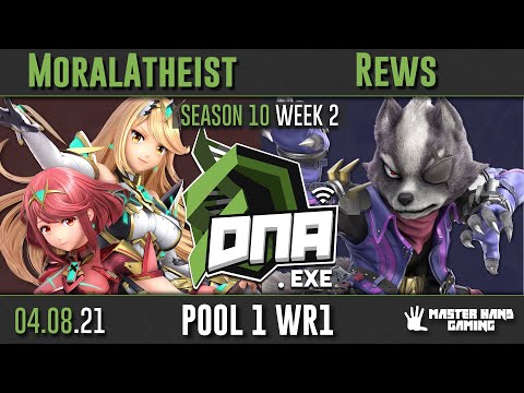 DNA.EXE S10:W2 - MoralAtheist (Pyra, Mythra) vs Rews (Wolf) - Pool 1 WR1
