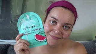 🍉 SEPHORA COLLECTION After Sun Mask Watermelon | DEMO + REVIEW | Desmodea