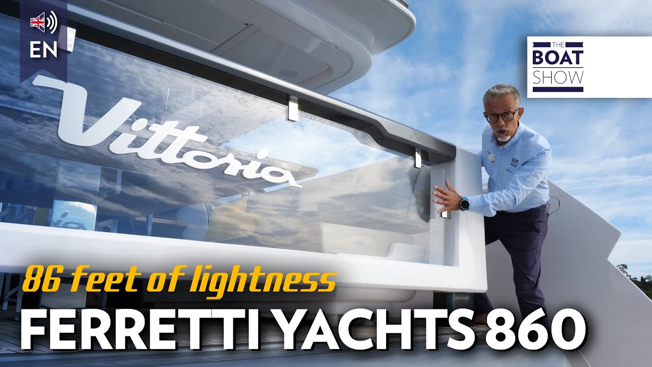 Ferretti 860 - Yacht Tour