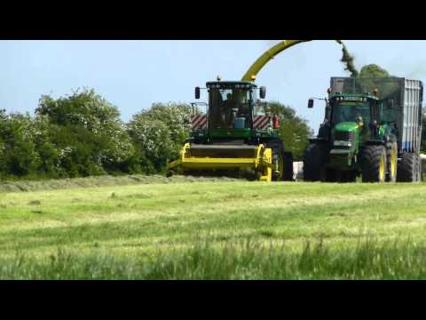 Martens Koen. Gras hakselen