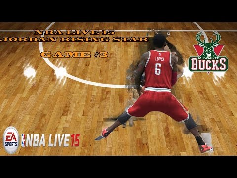 Nba Live 15 Jordan Rising Star (Game 3 Bucks vs. Wizards)