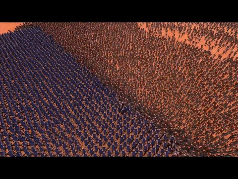 10000 Runner zombie's vs 5000 Heavy Knight's | Ultimate Epic Battle Simulator |