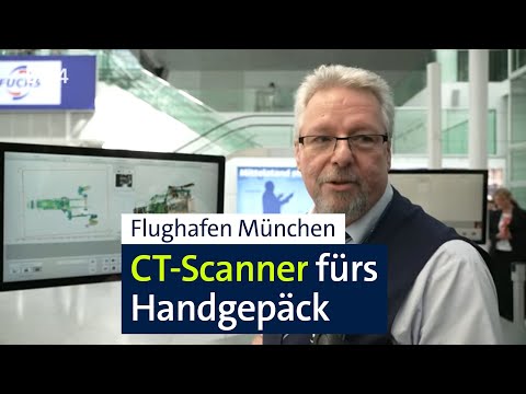 Terminal 2 at Munich Airport is complete: CT scanner for hand luggage | Abendschau | BR24