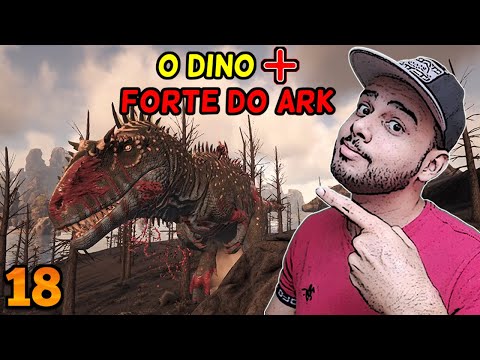 COMO DOMAR o CARCHA 🦖 e o GIGA 🐲 no ARK! 🔥 Os DINOS MAIS FORTES do JOGO 💪😱