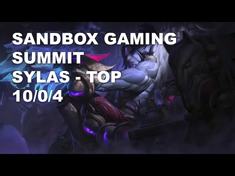 SANDBOX Gaming Summit Top Sylas vs Maokai - KR Master Patch 10.9
