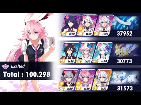 Honkai Impact - Memorial Arena (Exal) W24 - Parvati [37952]* Huodou [30773]* Heimdall [31573]
