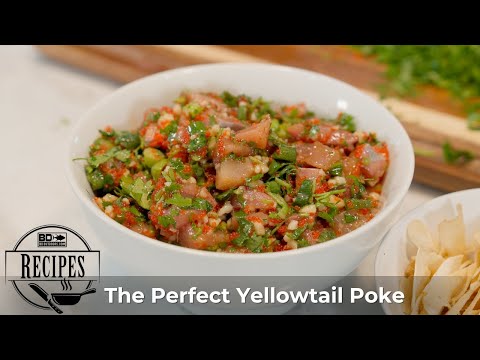 How to Make Perfect Yellowtail Poke at Home