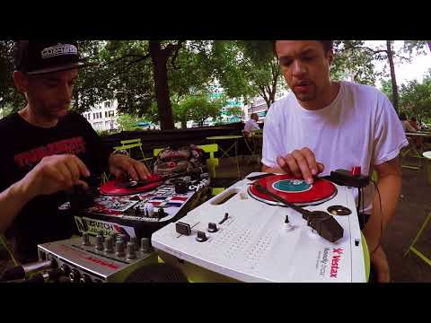 DJ Avana & DJ LOKASH in Union Square pt. 2