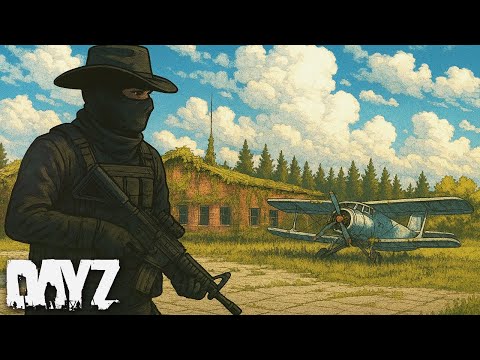 We BUILT A BASE On An ABANDONED AIRFIELD - DayZ Movie!