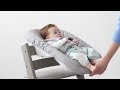 миниатюра 0 Видео о товаре Стульчик для кормления Stokke Tripp Trapp + сиденье Newborn Set для новорожденного, White (Белый)