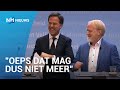 Rutte zelf de fout in na oproep geen handen te schudden