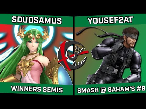 Soudsamus (Palutena) vs Yousef2AT (Snake) - Smash @ Saham's #9
