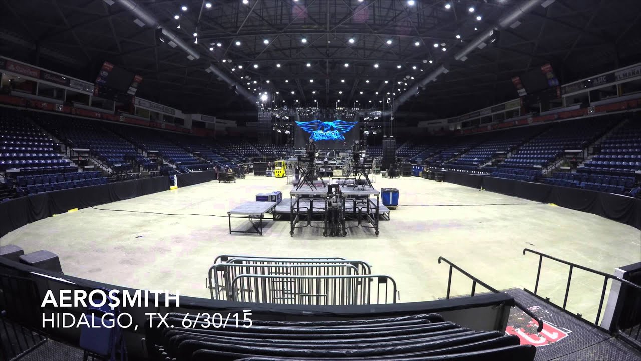 Aerosmith Stage Setup