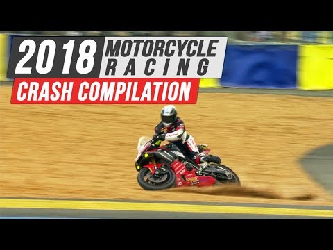 2018 Motorcycle Racing Crash Compilation #1 Video